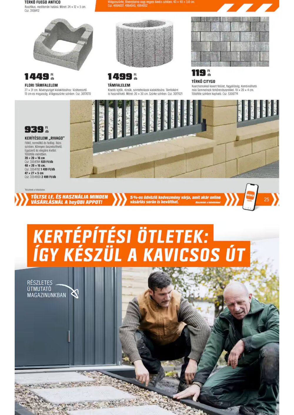OBI akciós újság 2026.07.29-től - 23. oldal.