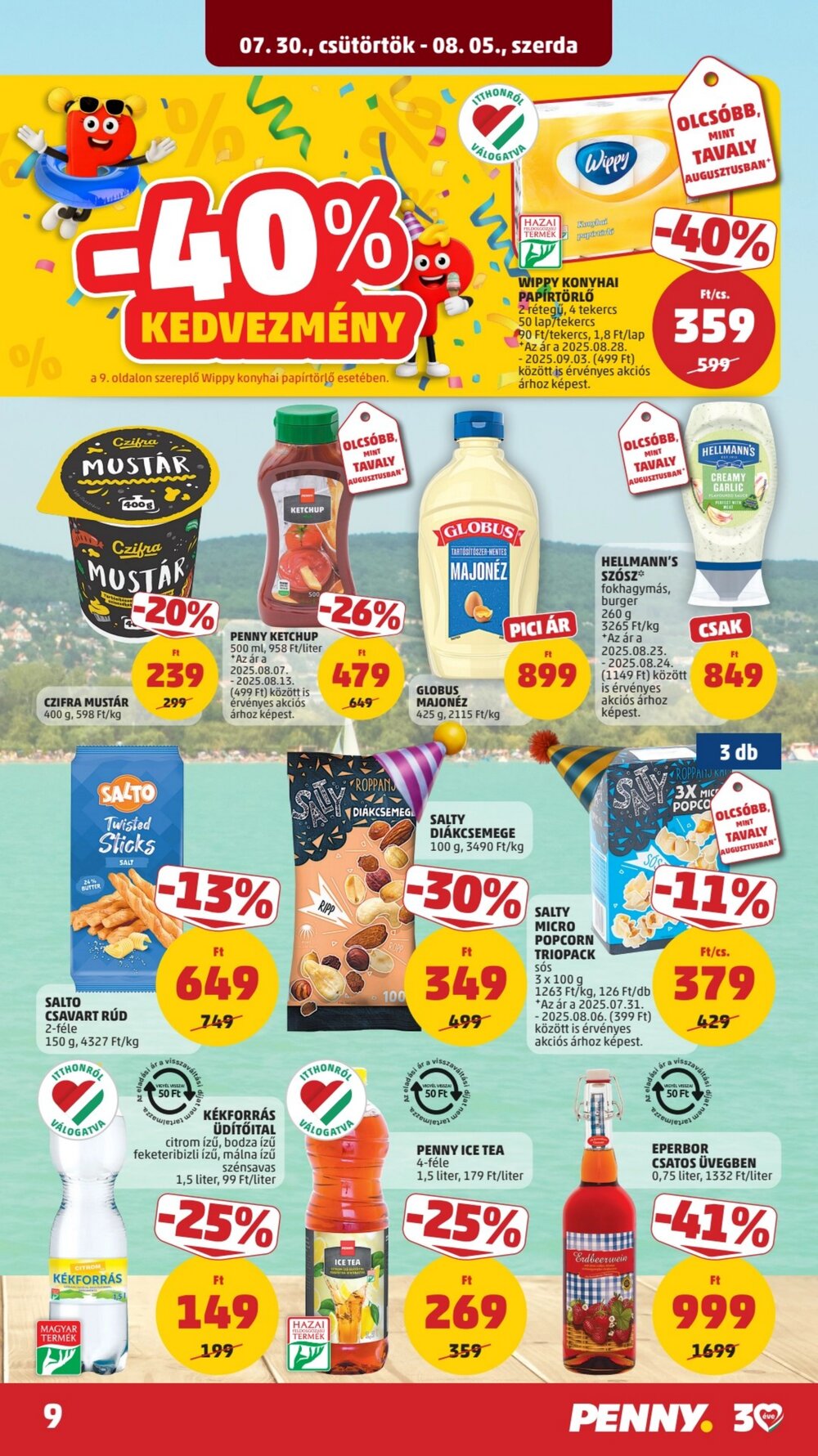 Penny Market akciós újság 2026.07.30-tól - 12. oldal.