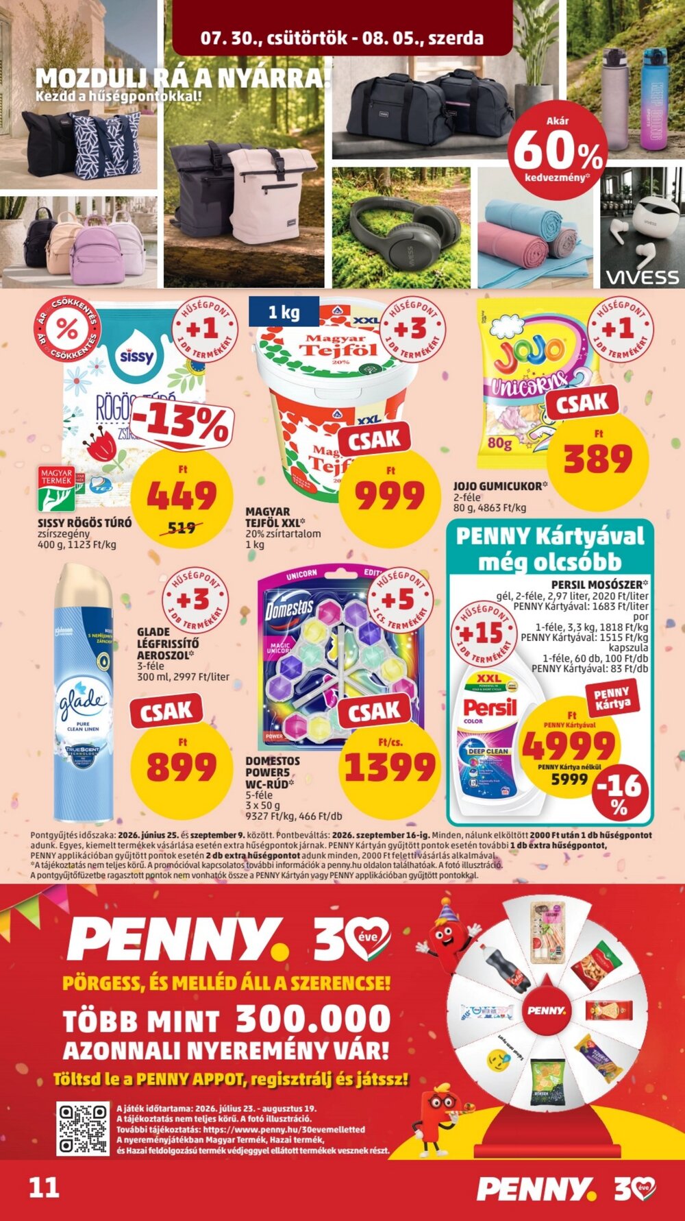 Penny Market akciós újság 2026.07.30-tól - 14. oldal.