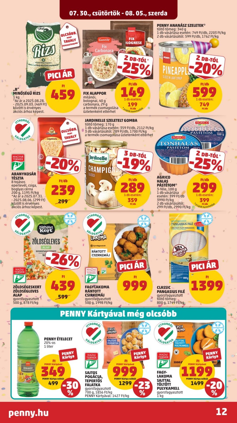 Penny Market akciós újság 2026.07.30-tól - 15. oldal.