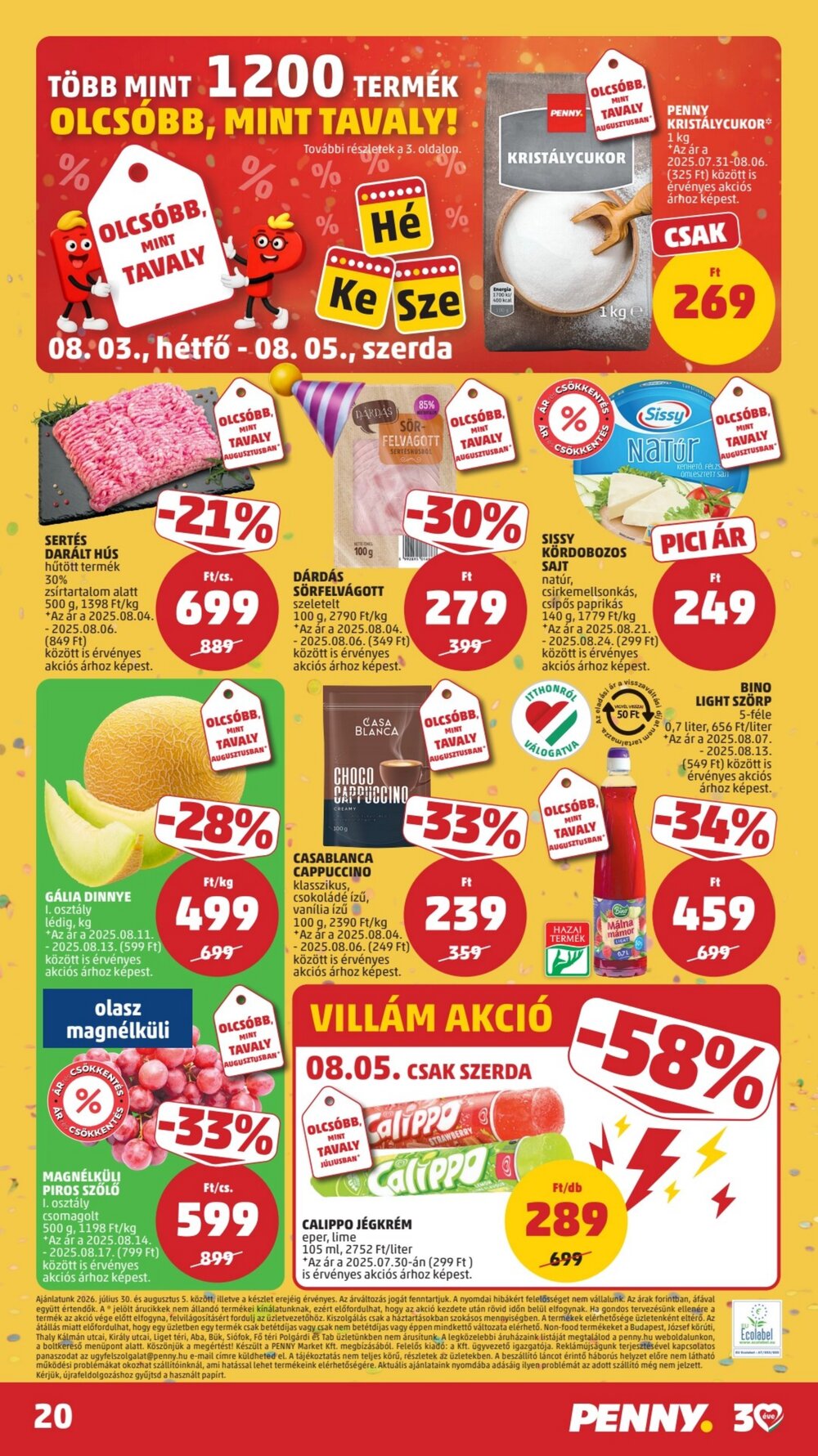 Penny Market akciós újság 2026.07.30-tól - 23. oldal.