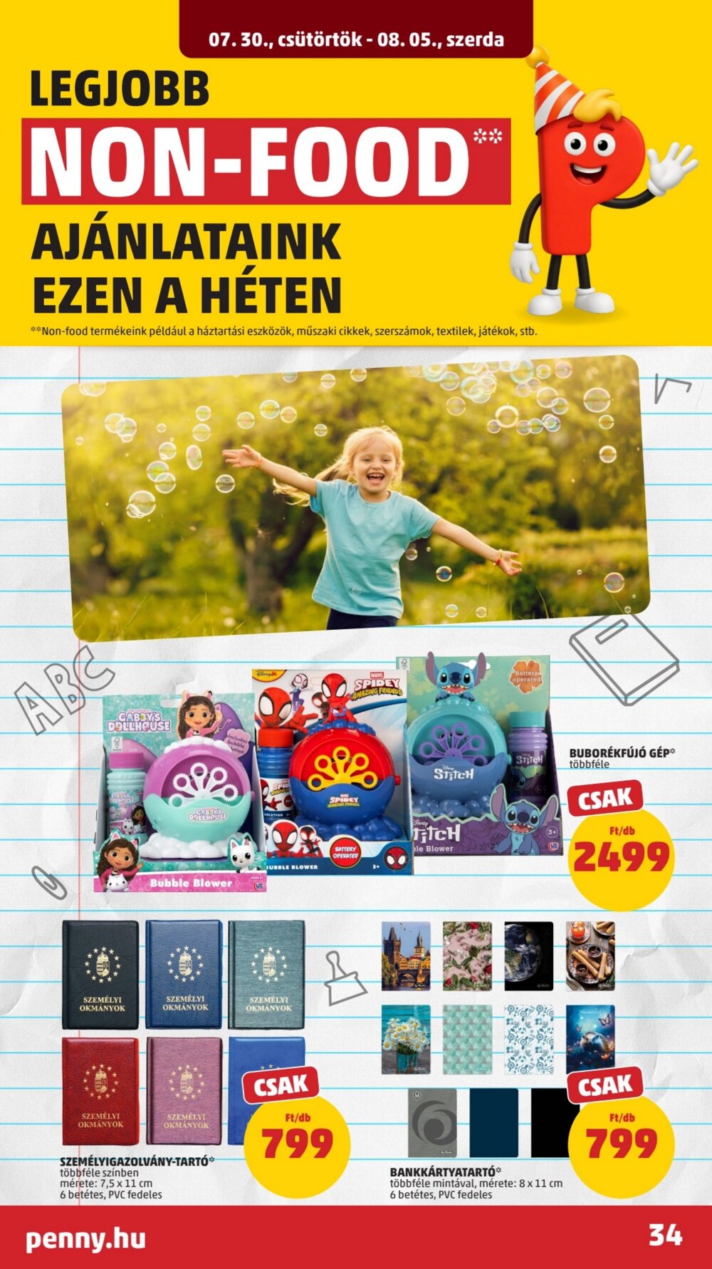 Penny Market akciós újság 2026.07.30-tól - 37. oldal.