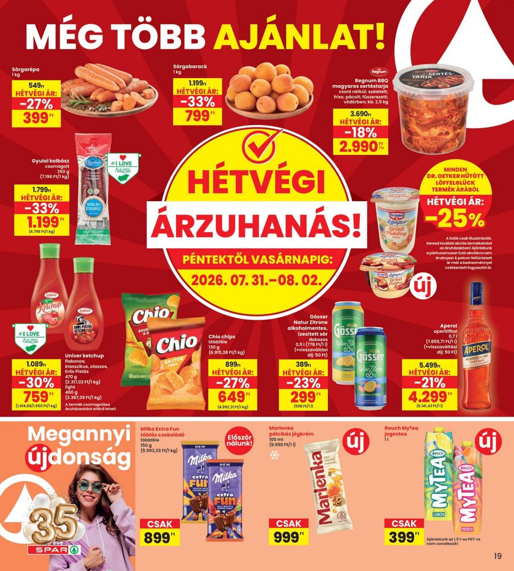 Interspar akciós újság 2026.07.30-tól - 19. oldal.