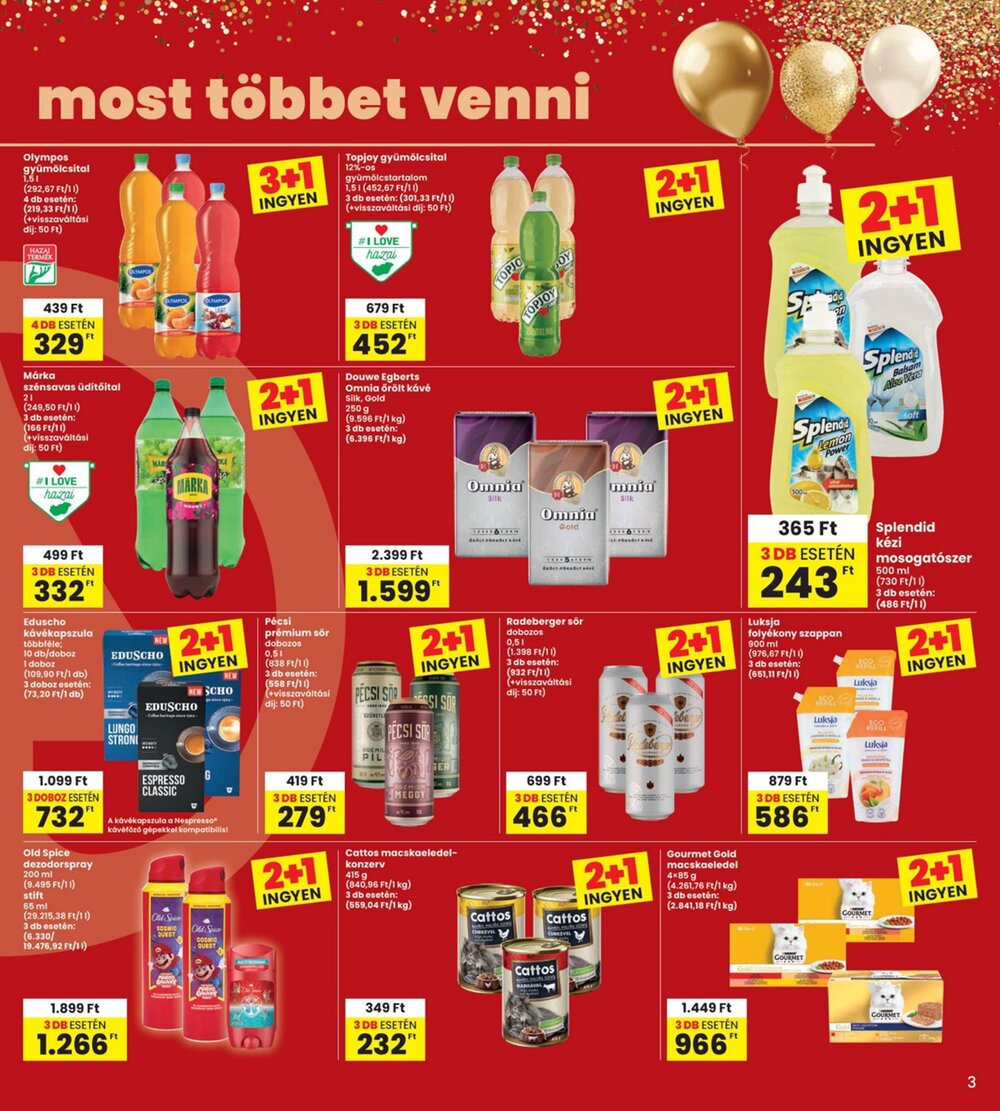 Interspar akciós újság 2026.07.30-tól - 3. oldal.