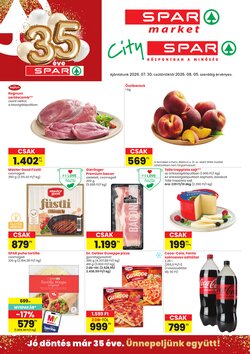 Spar Market akciós újság 2026.07.30-tól