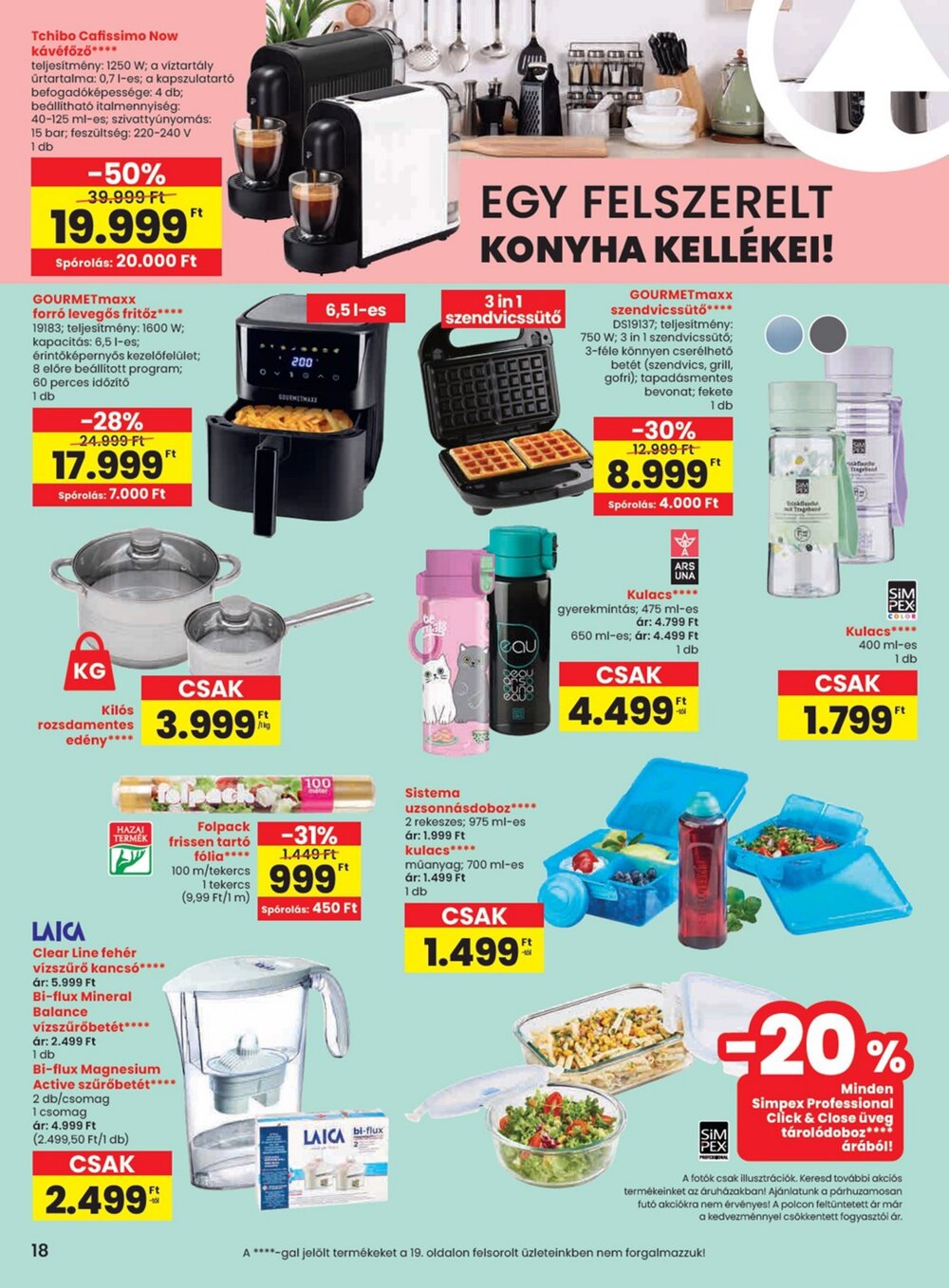 Spar akciós újság 2026.07.30-tól - 18. oldal.