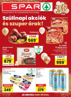 Spar akciós újság 2026.07.30-tól