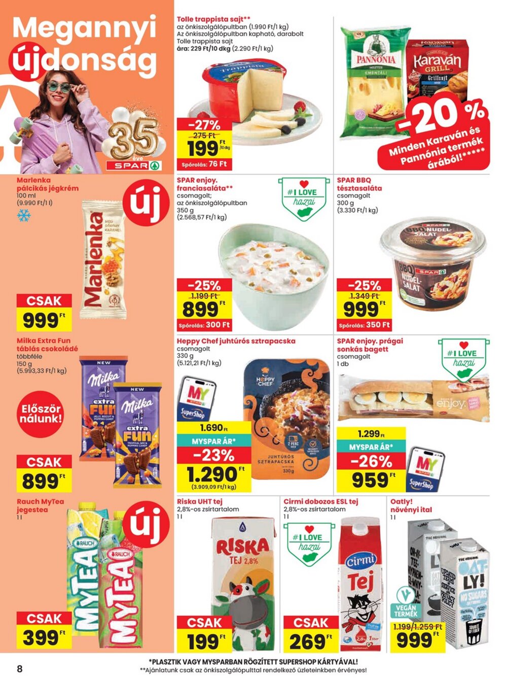 Spar akciós újság 2026.07.30-tól - 8. oldal.
