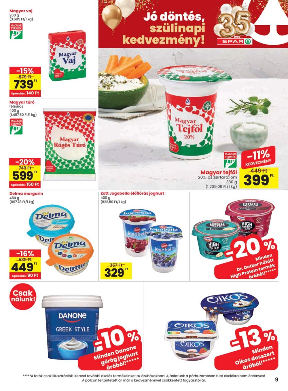 Spar akciós újság 2026.07.30-tól - 9. oldal.