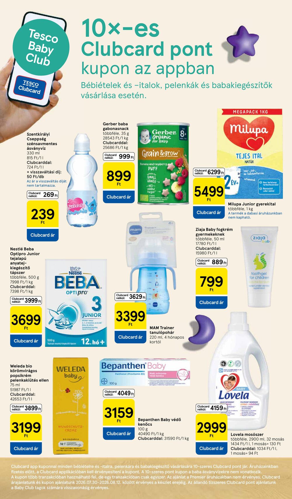 Tesco akciós újság 2026.07.30-tól - 12. oldal.