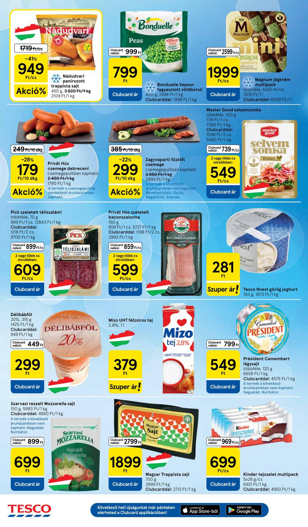 Tesco akciós újság 2026.07.30-tól - 4. oldal.