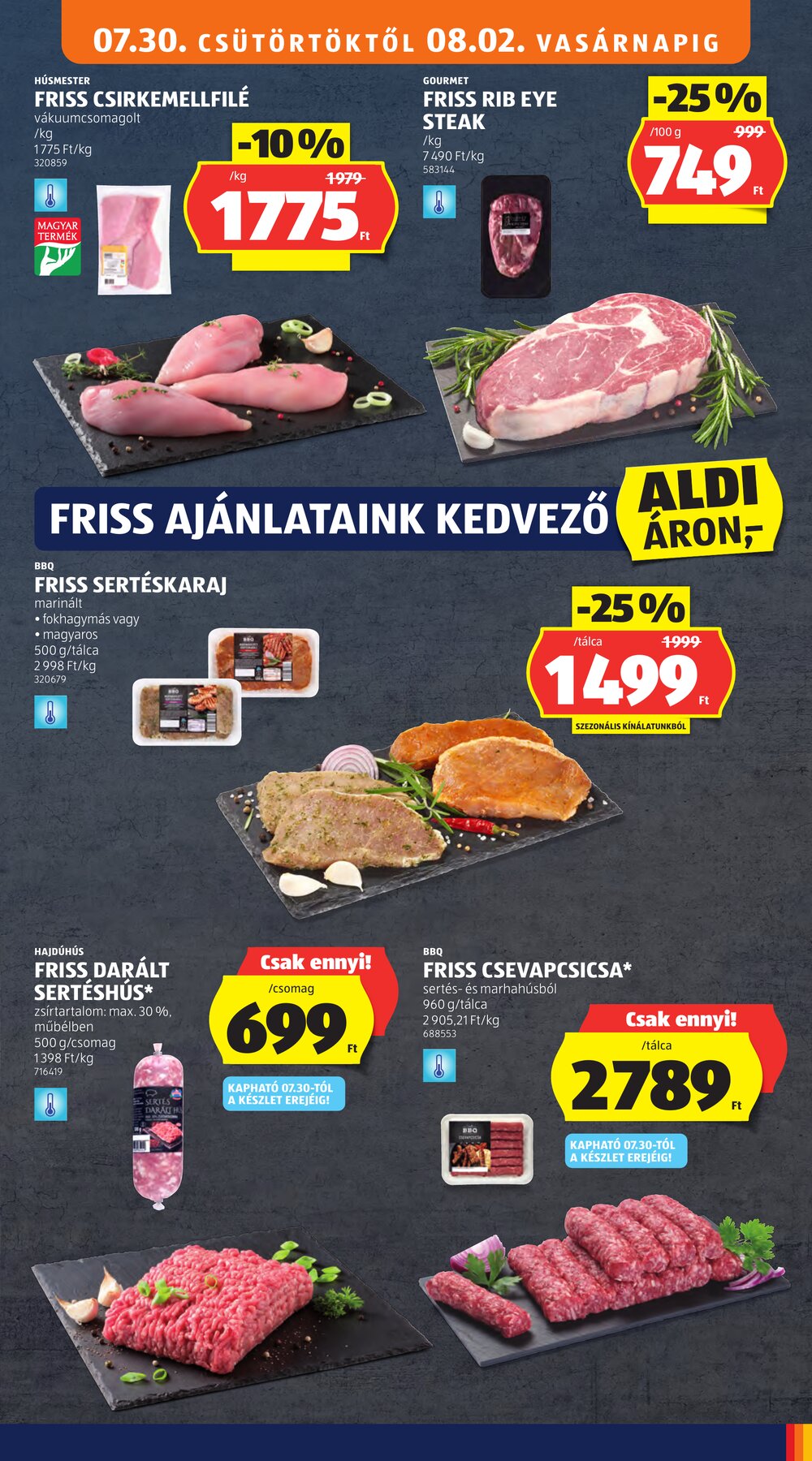 Aldi akciós újság 2026.07.30-tól - 11. oldal.