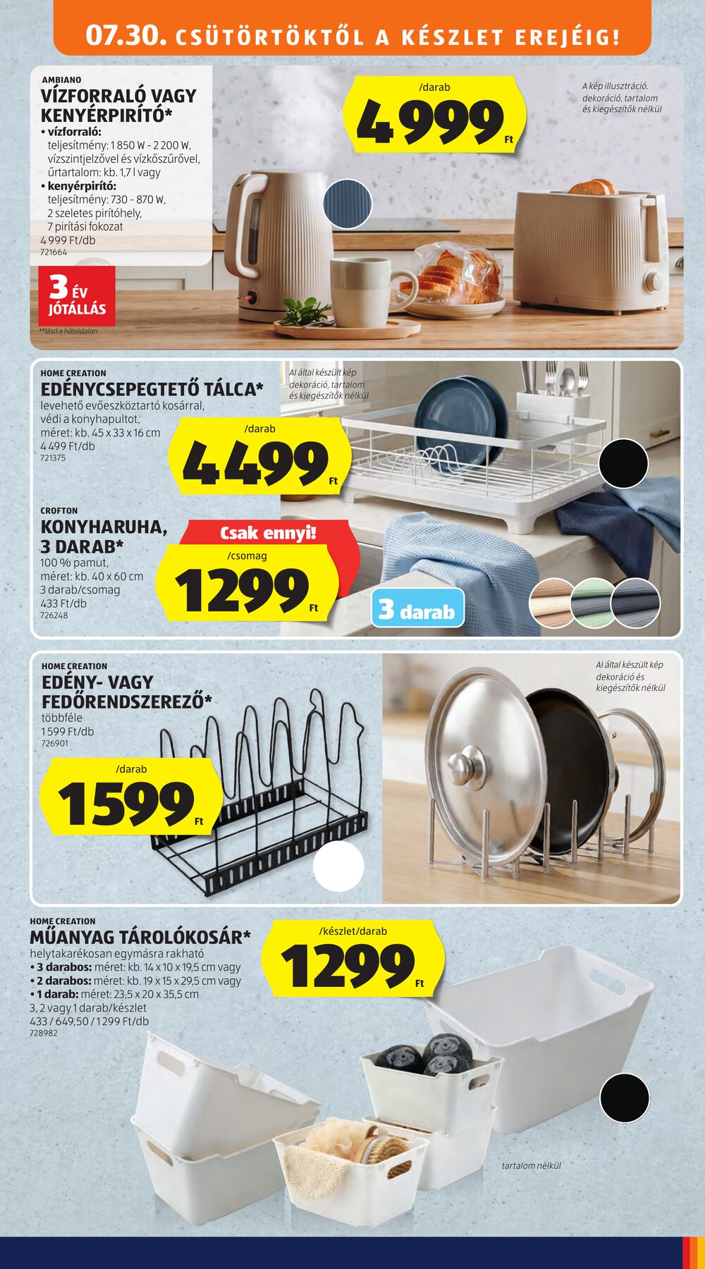 Aldi akciós újság 2026.07.30-tól - 35. oldal.