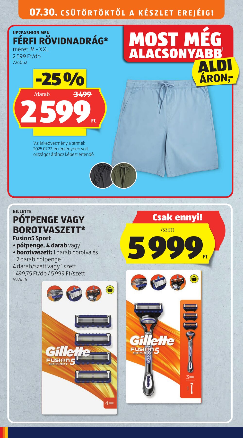 Aldi akciós újság 2026.07.30-tól - 40. oldal.