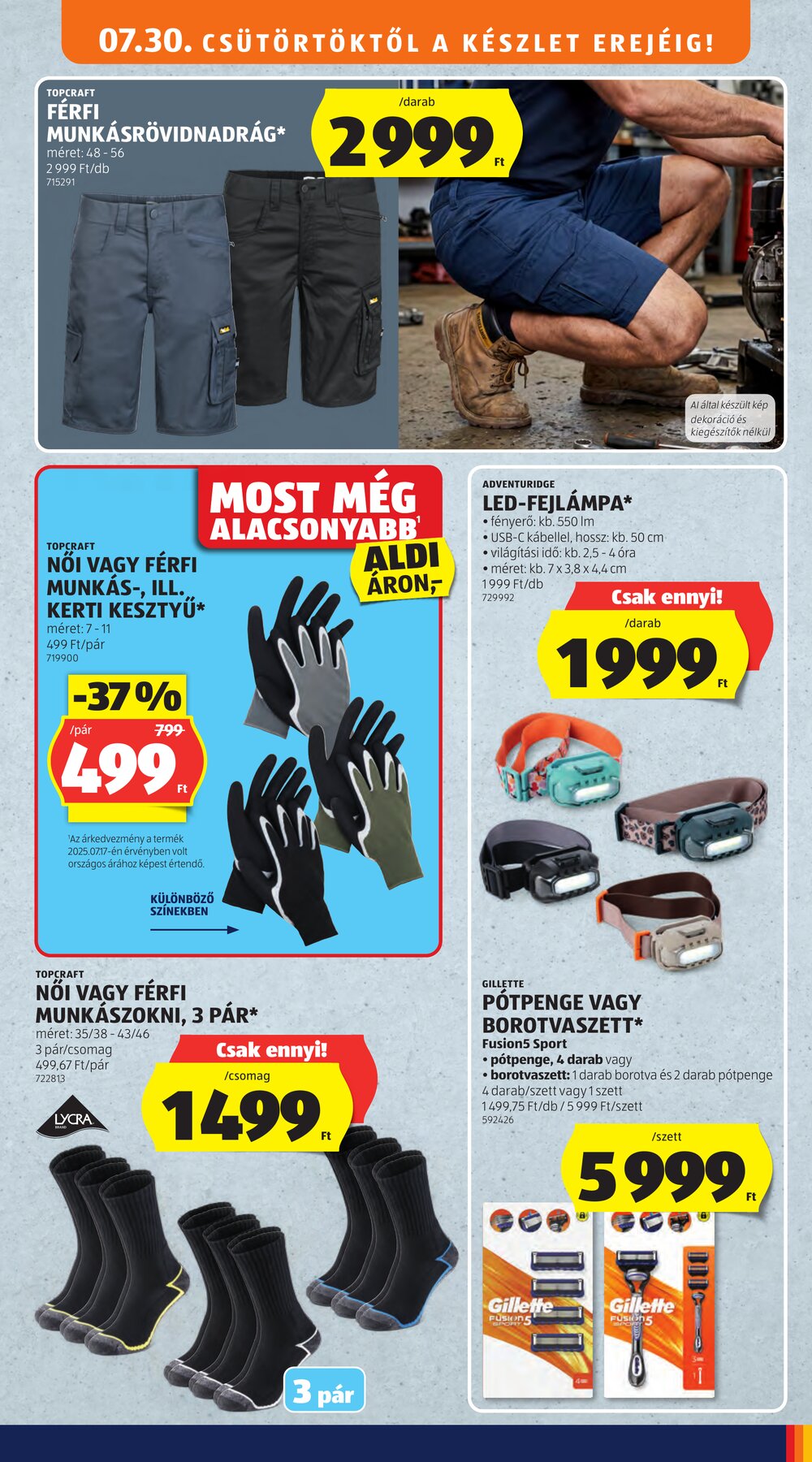 Aldi akciós újság 2026.07.30-tól - 43. oldal.
