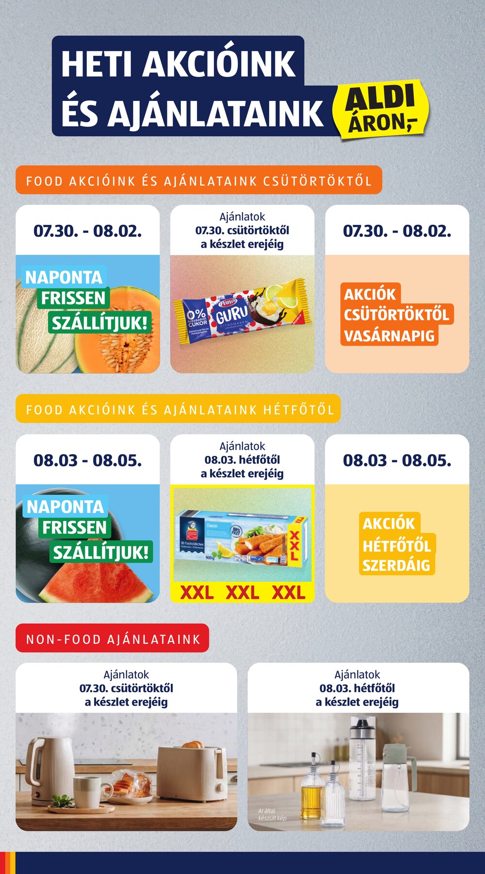 Aldi akciós újság 2026.07.30-tól - 6. oldal.