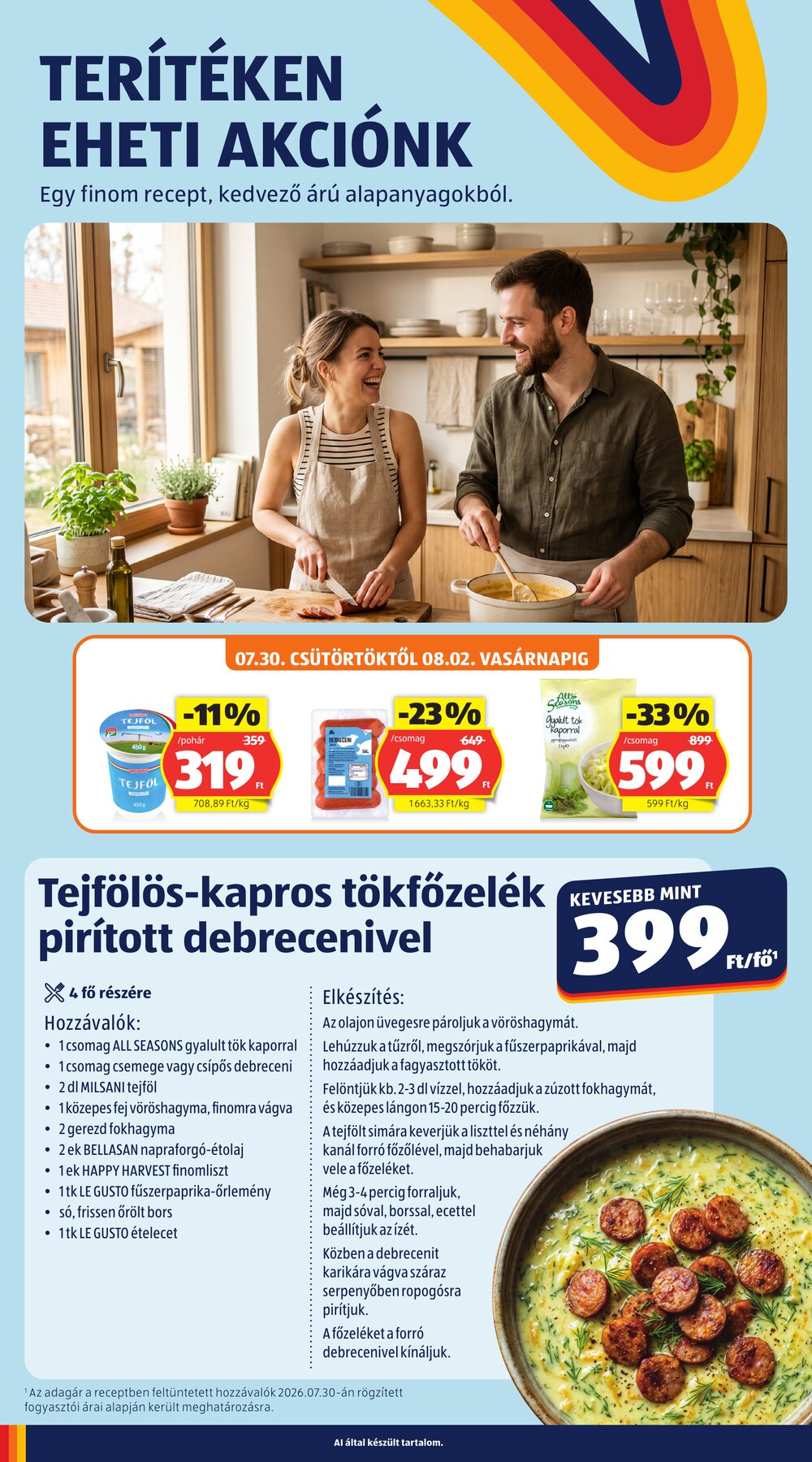 Aldi akciós újság 2026.07.30-tól - 8. oldal.