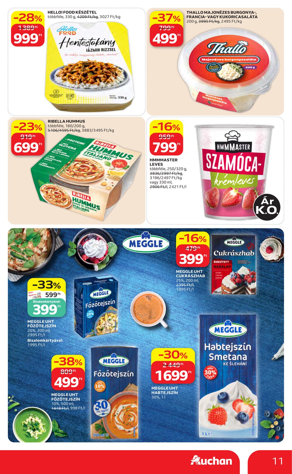 Auchan akciós újság 2026.07.30-tól - 11. oldal.