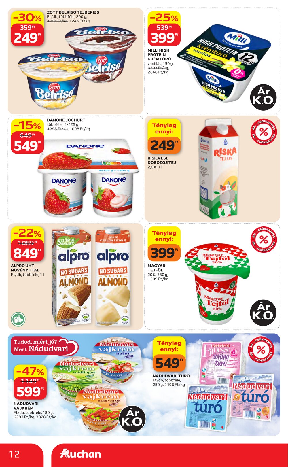 Auchan akciós újság 2026.07.30-tól - 12. oldal.