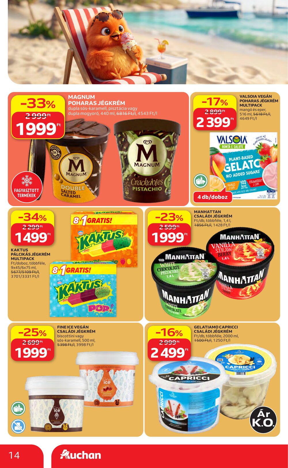 Auchan akciós újság 2026.07.30-tól - 14. oldal.