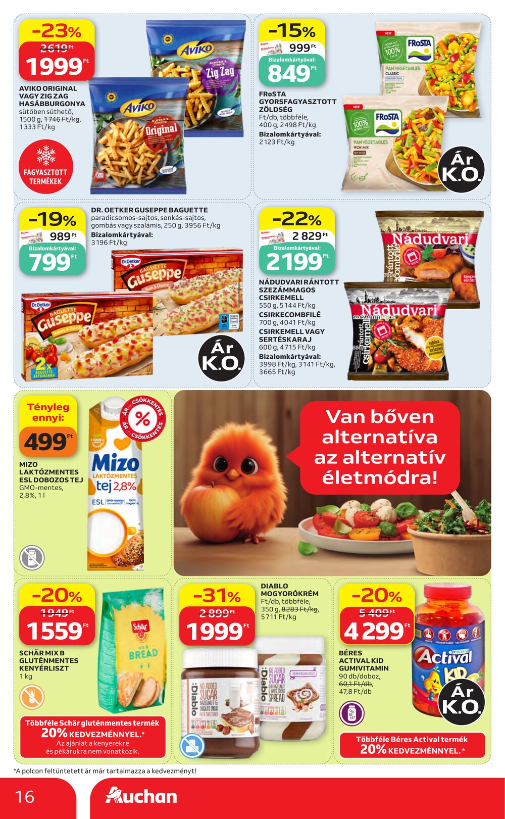 Auchan akciós újság 2026.07.30-tól - 16. oldal.