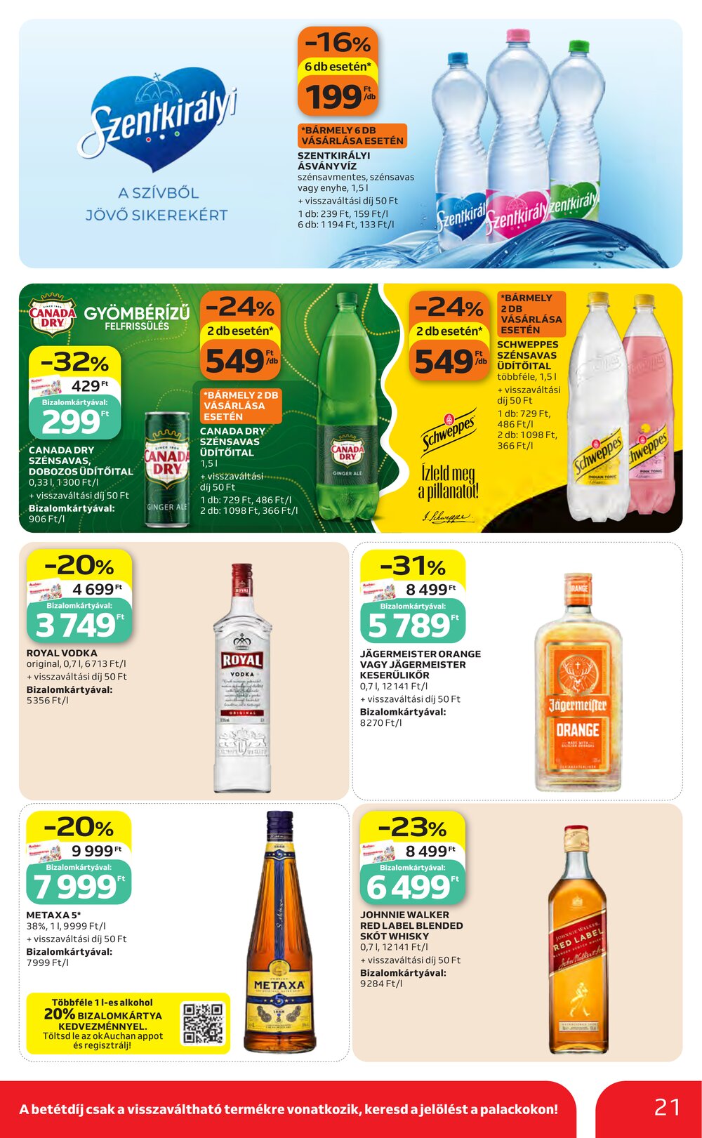 Auchan akciós újság 2026.07.30-tól - 21. oldal.