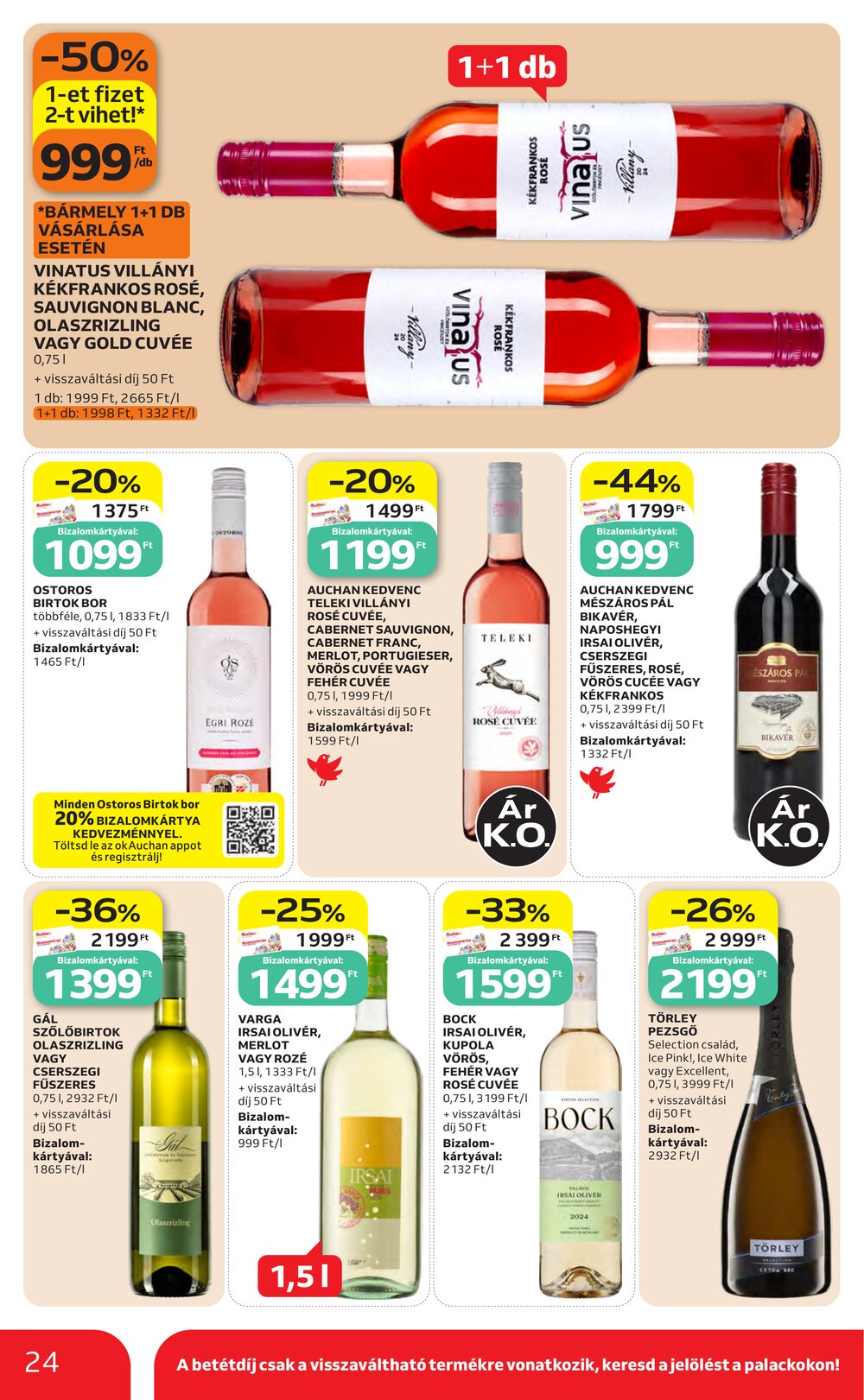 Auchan akciós újság 2026.07.30-tól - 24. oldal.