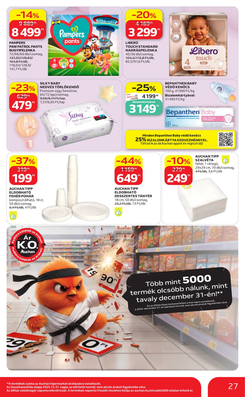 Auchan akciós újság 2026.07.30-tól - 27. oldal.