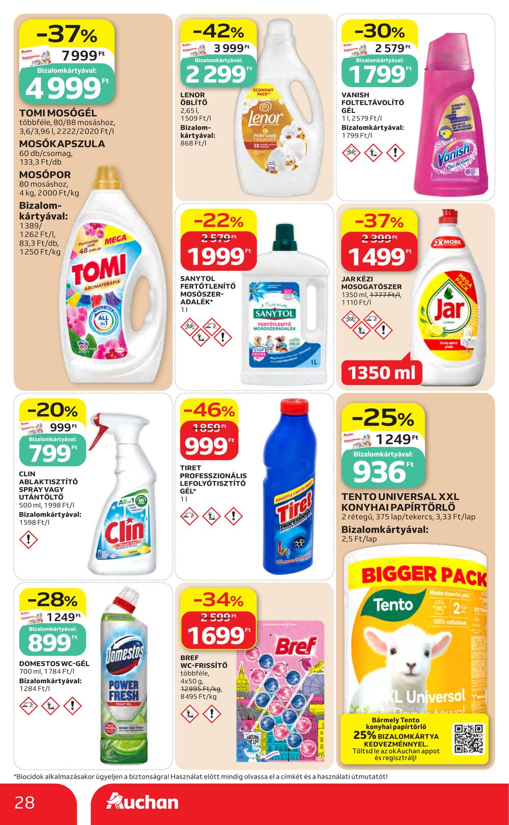 Auchan akciós újság 2026.07.30-tól - 28. oldal.