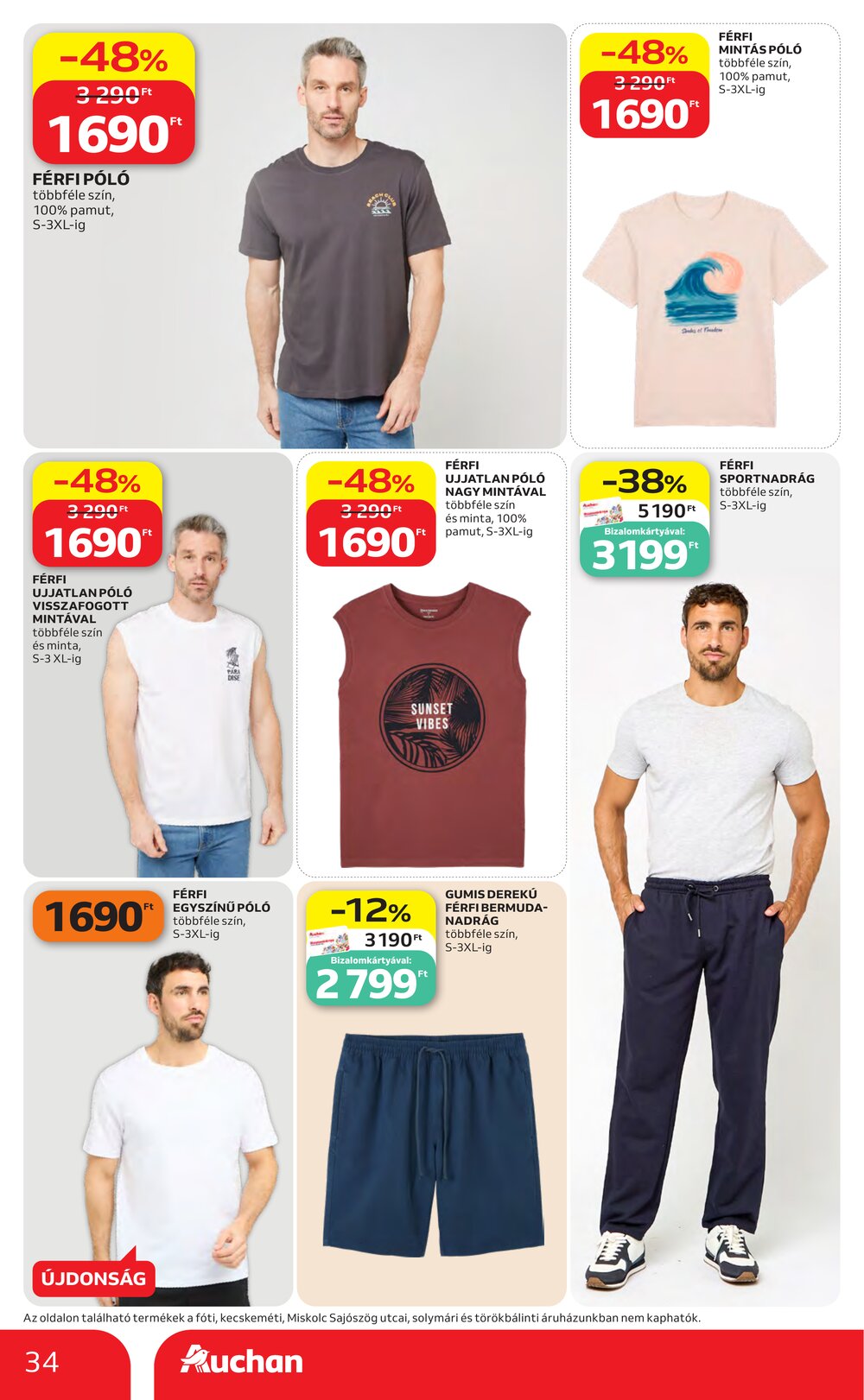 Auchan akciós újság 2026.07.30-tól - 34. oldal.