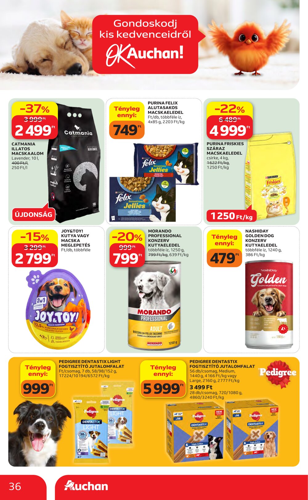Auchan akciós újság 2026.07.30-tól - 36. oldal.