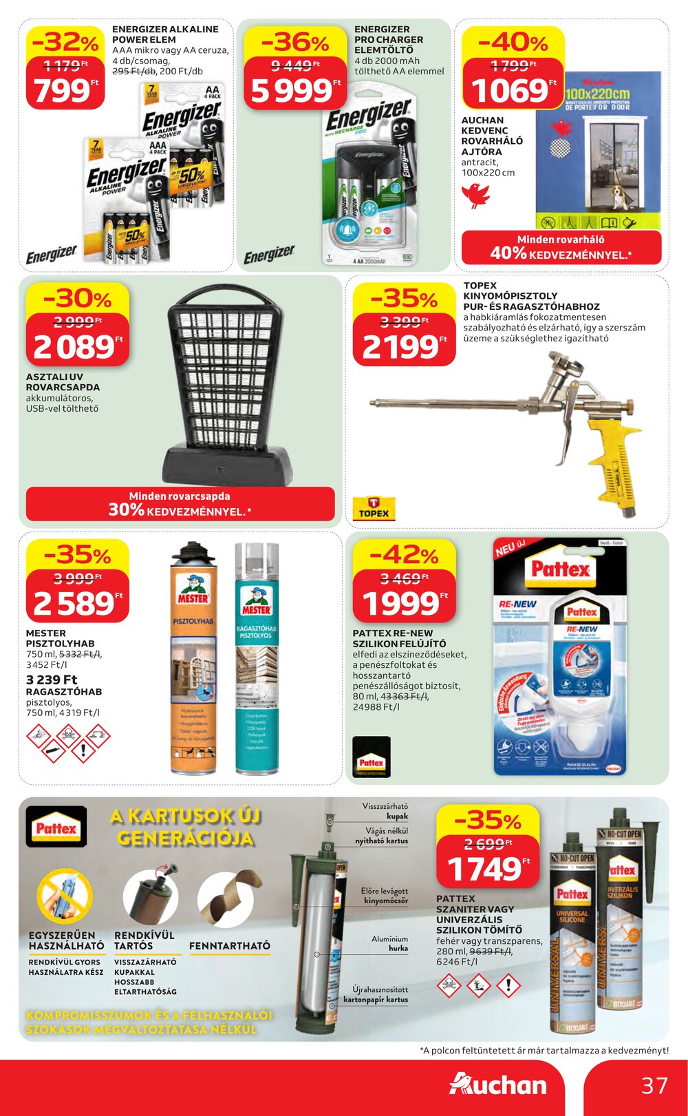 Auchan akciós újság 2026.07.30-tól - 37. oldal.