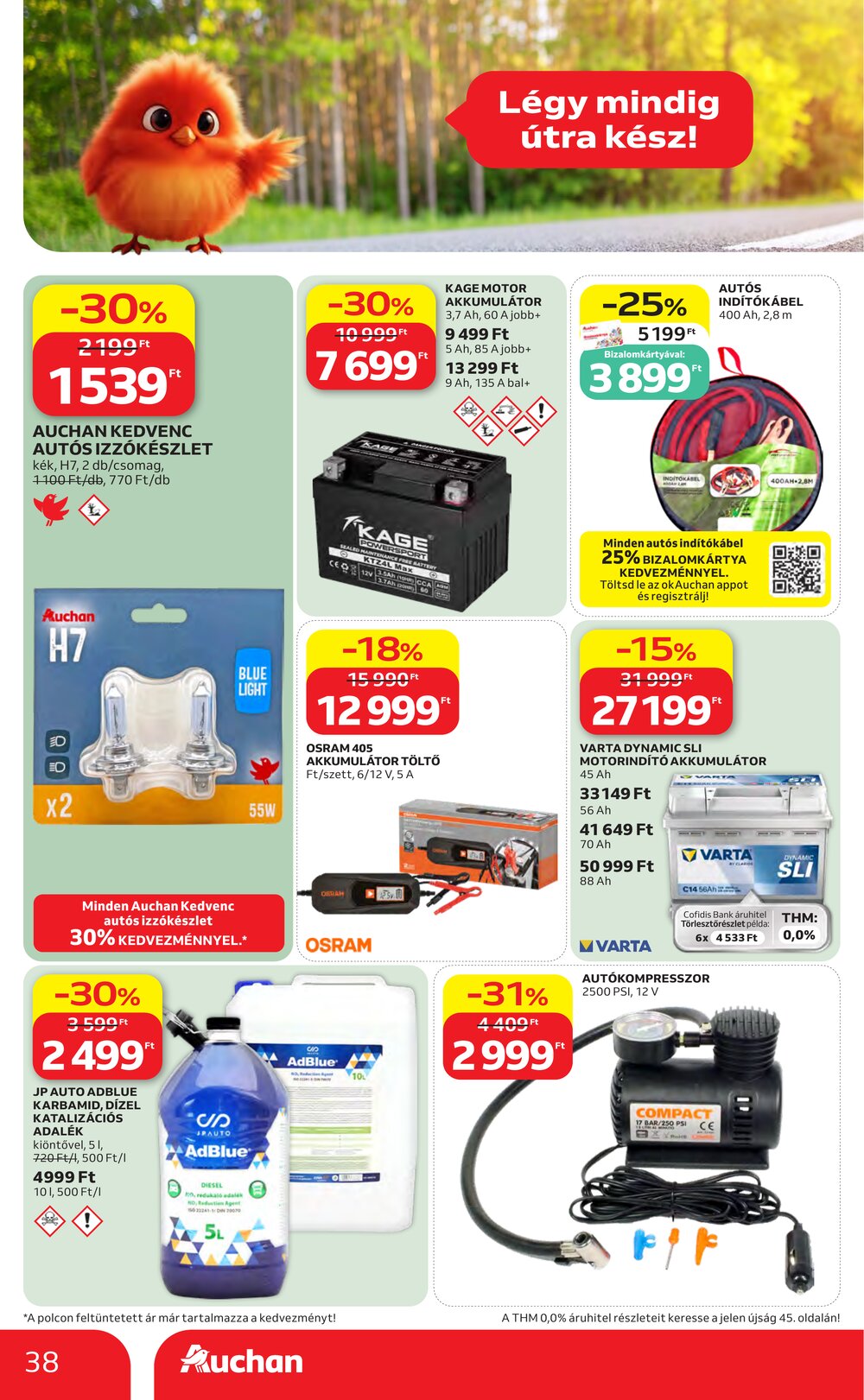 Auchan akciós újság 2026.07.30-tól - 38. oldal.