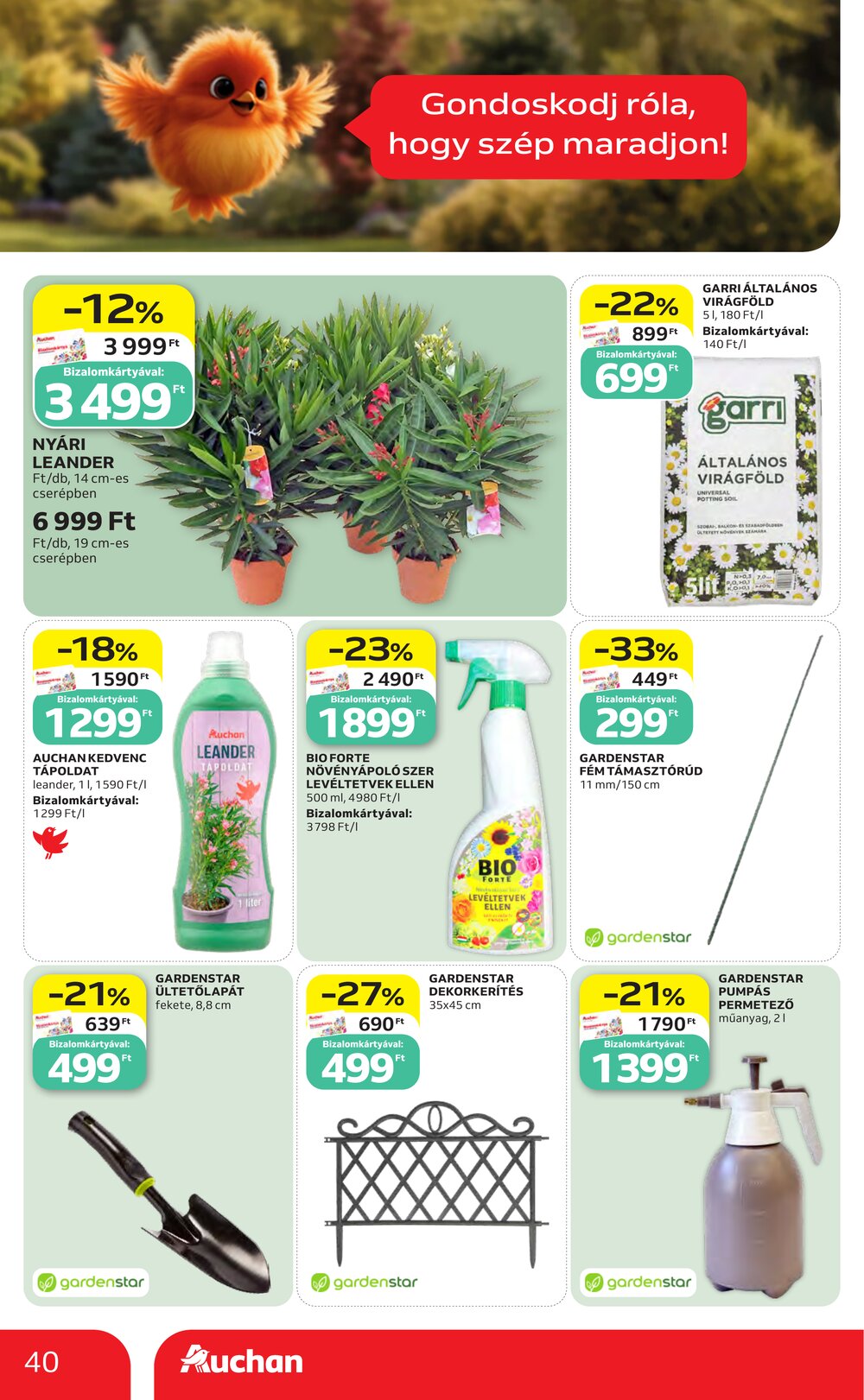 Auchan akciós újság 2026.07.30-tól - 40. oldal.