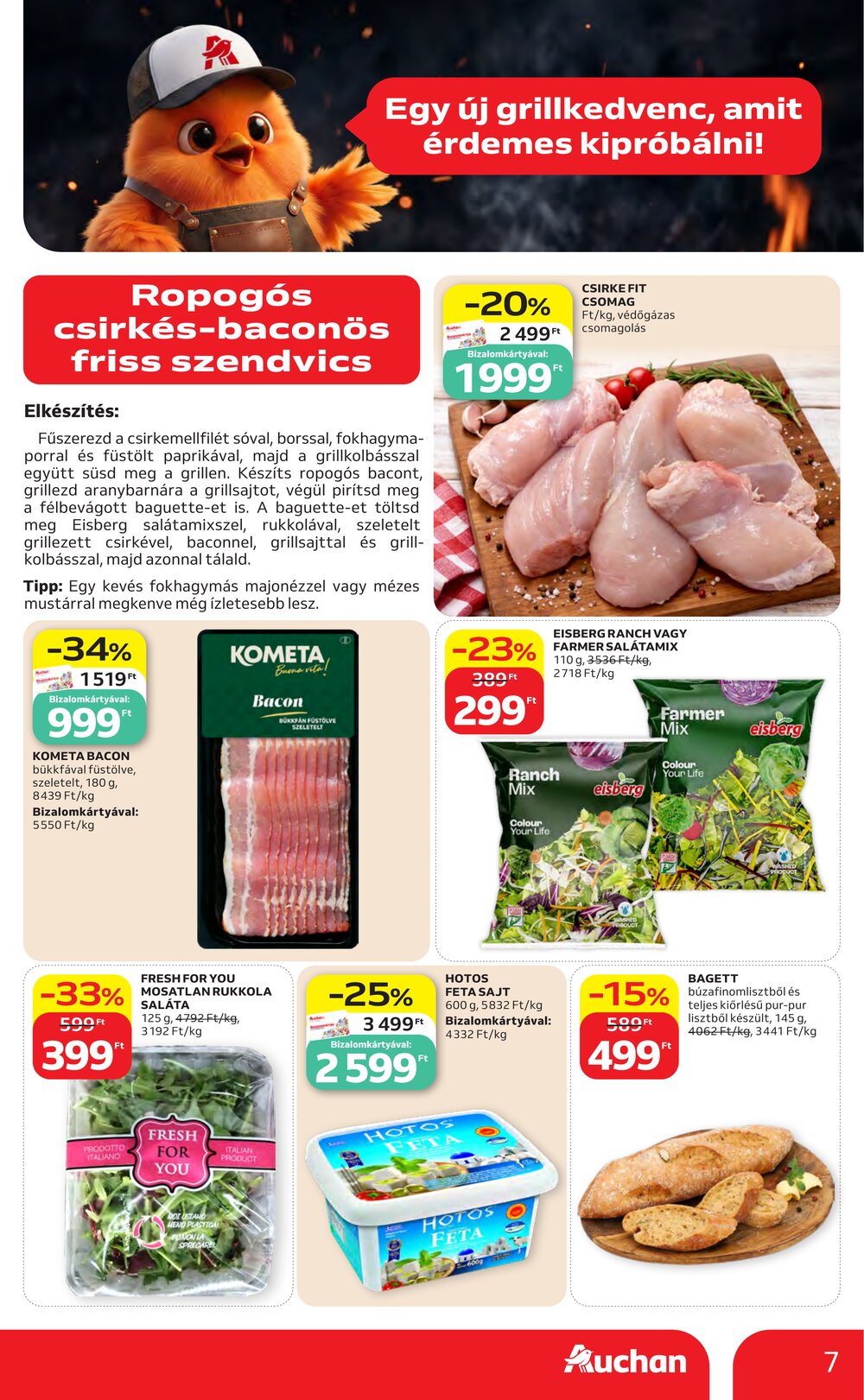 Auchan akciós újság 2026.07.30-tól - 7. oldal.