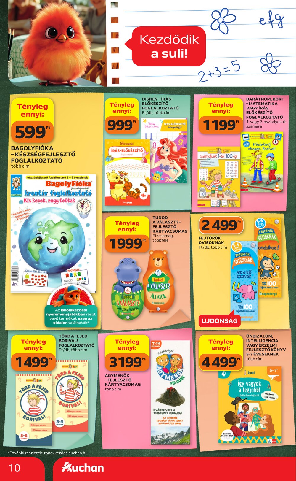 Auchan akciós újság 2026.07.30-tól - 10. oldal.