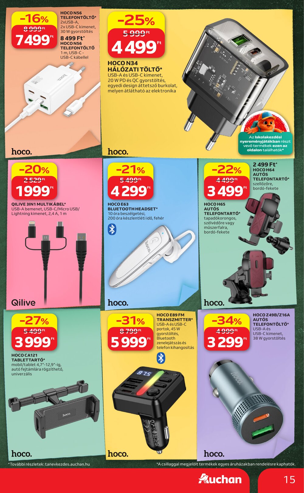 Auchan akciós újság 2026.07.30-tól - 15. oldal.