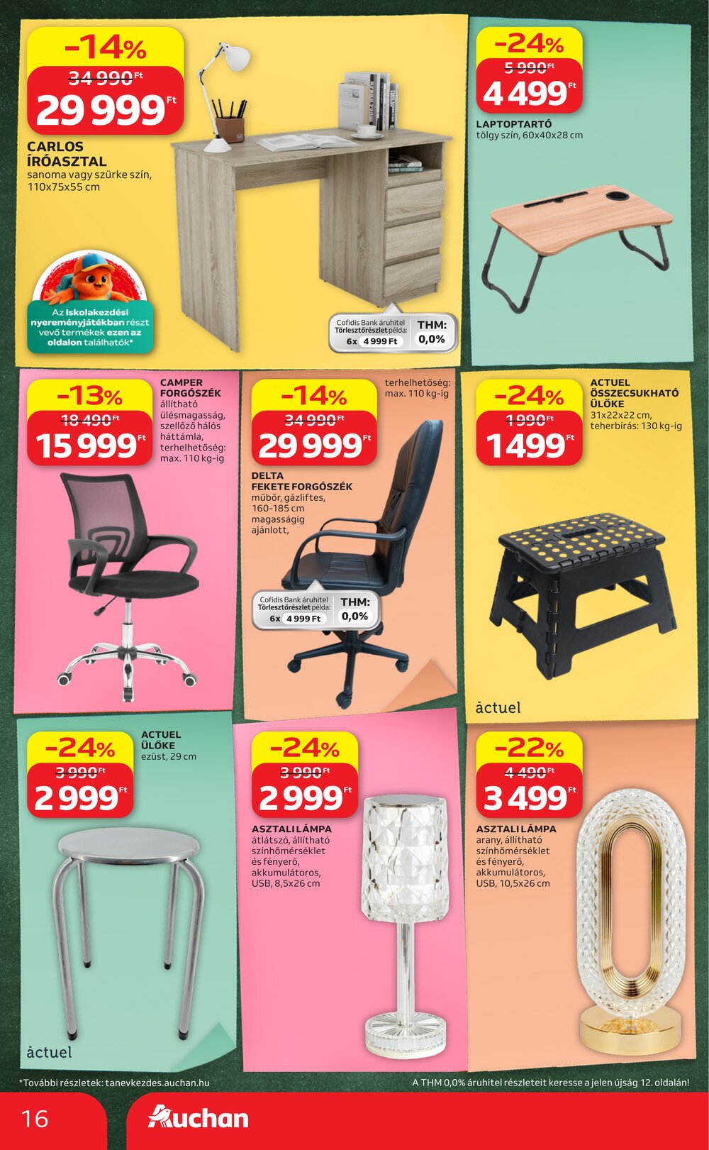Auchan akciós újság 2026.07.30-tól - 16. oldal.