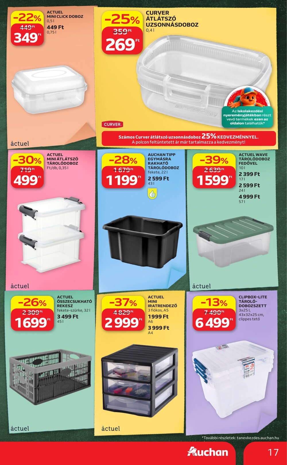 Auchan akciós újság 2026.07.30-tól - 17. oldal.