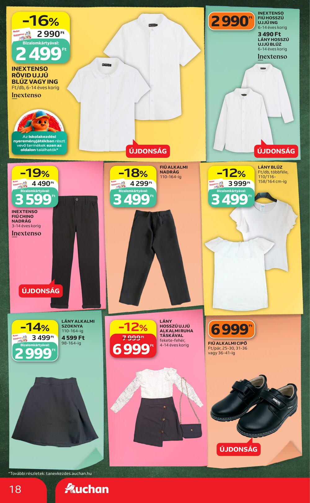 Auchan akciós újság 2026.07.30-tól - 18. oldal.