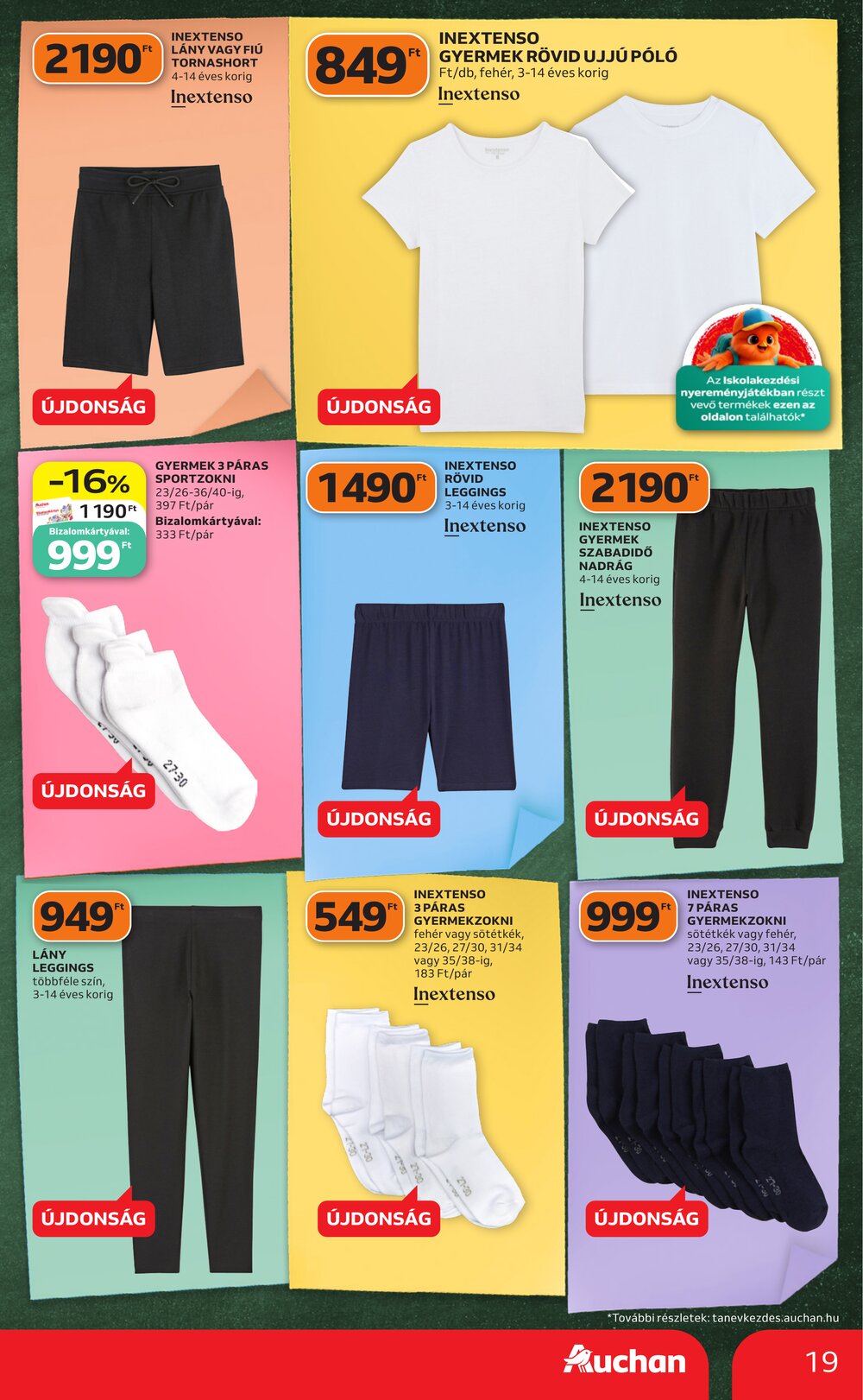 Auchan akciós újság 2026.07.30-tól - 19. oldal.