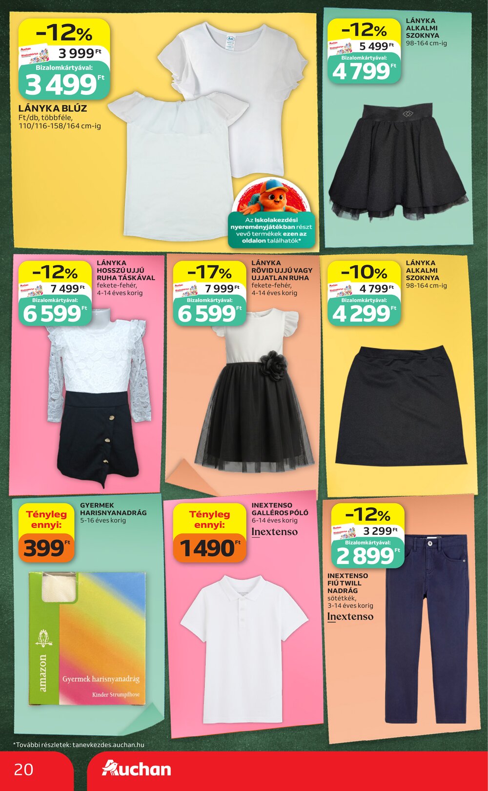 Auchan akciós újság 2026.07.30-tól - 20. oldal.
