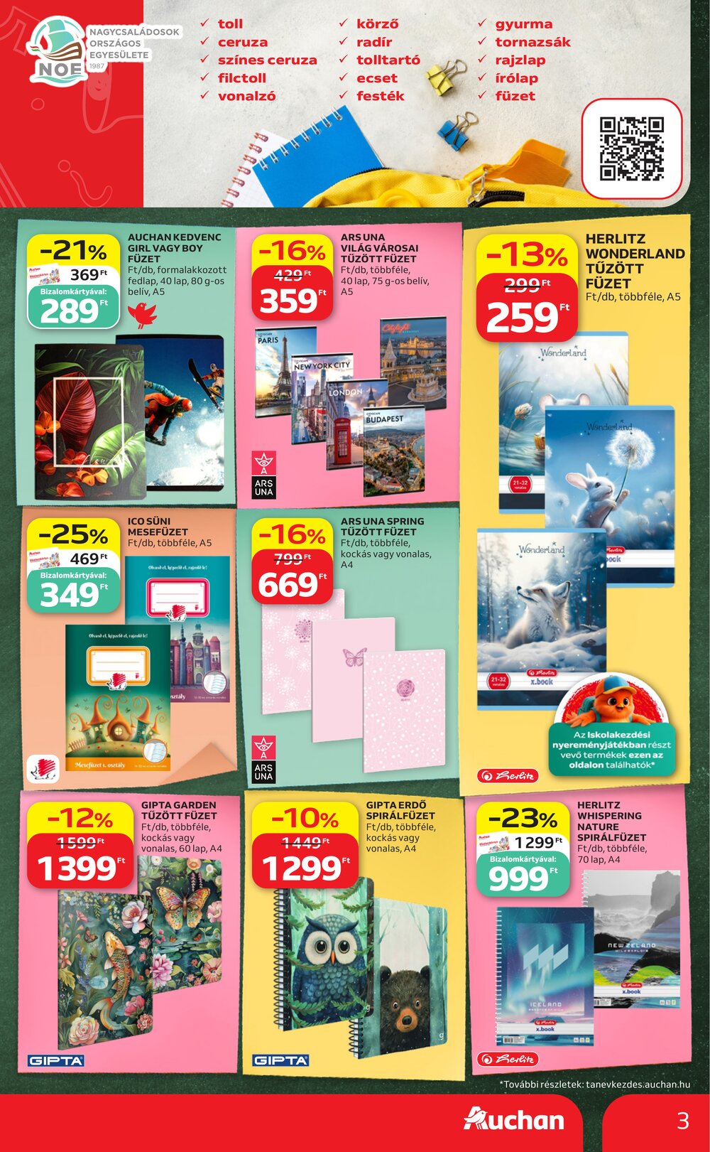 Auchan akciós újság 2026.07.30-tól - 3. oldal.