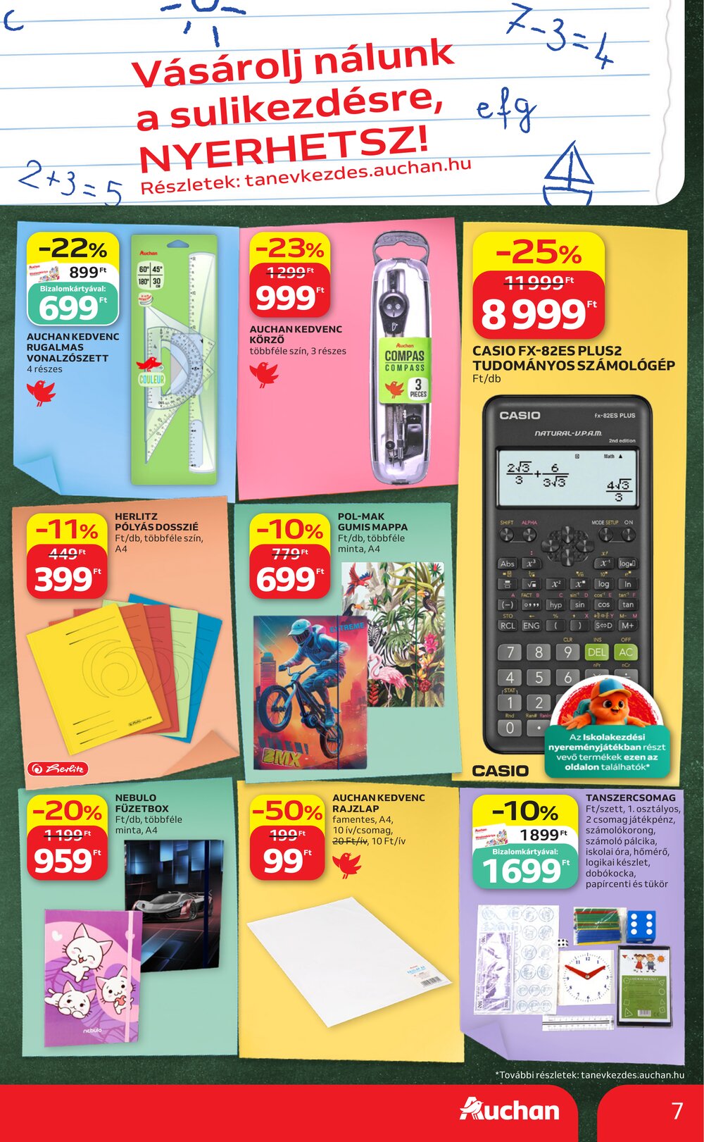 Auchan akciós újság 2026.07.30-tól - 7. oldal.