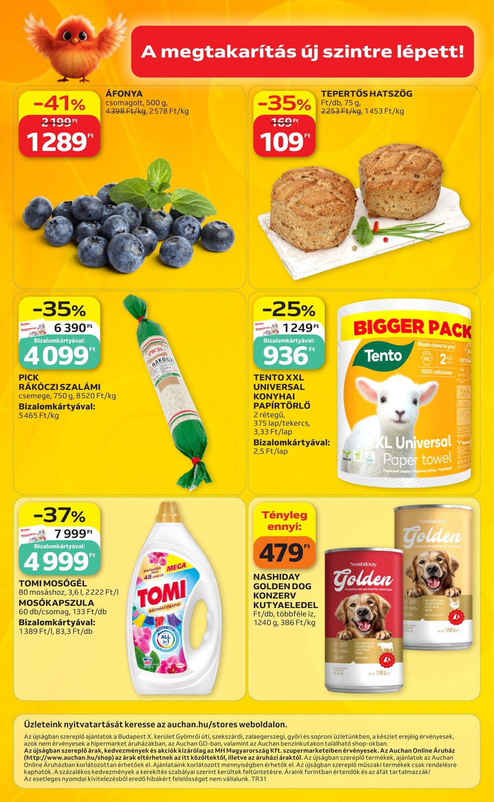 Auchan akciós újság 2026.07.30-tól - 16. oldal.