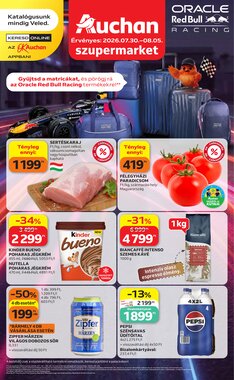 Auchan akciós újság 2026.07.30-tól