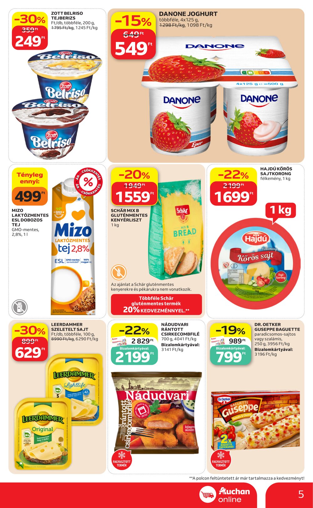 Auchan akciós újság 2026.07.30-tól - 5. oldal.
