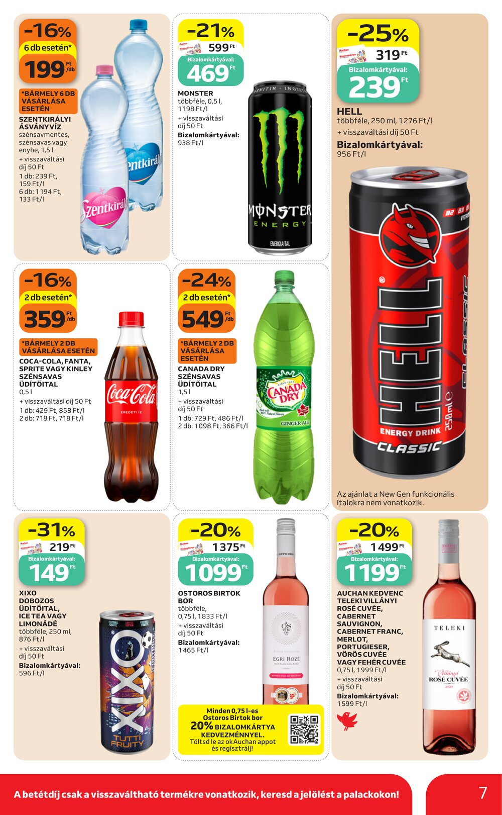 Auchan akciós újság 2026.07.30-tól - 7. oldal.