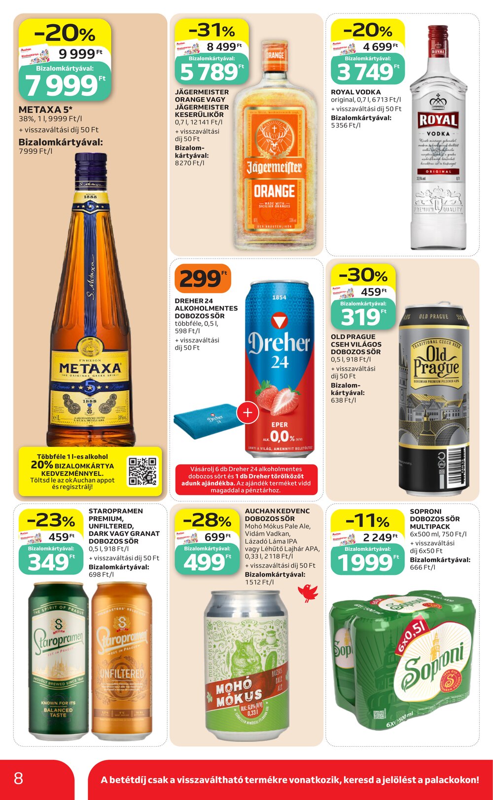 Auchan akciós újság 2026.07.30-tól - 8. oldal.