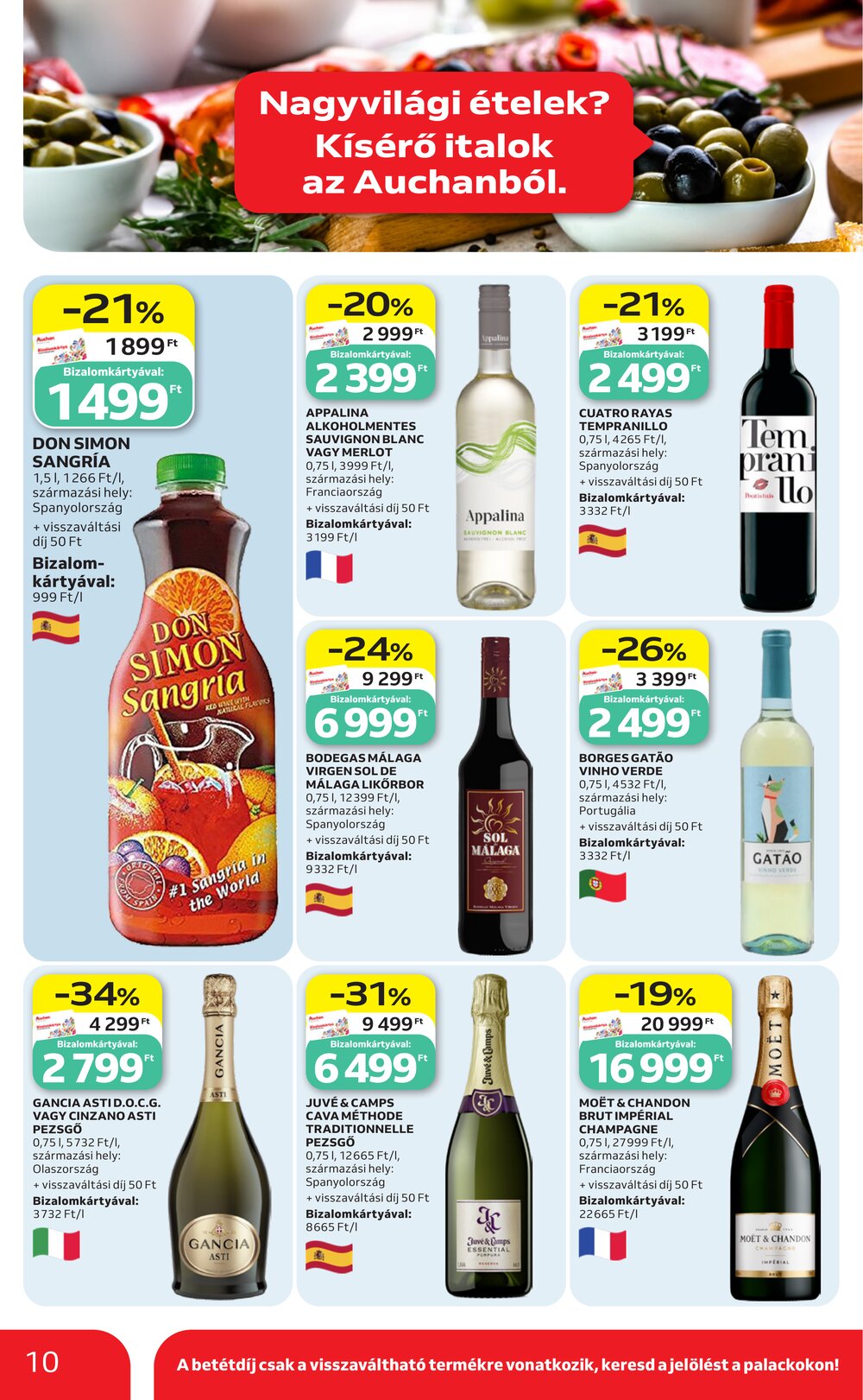 Auchan akciós újság 2026.07.30-tól - 10. oldal.
